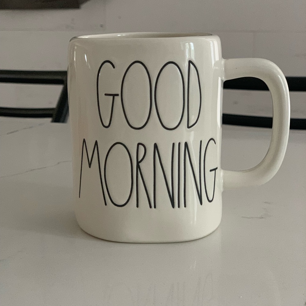 Rae Dunn GOOD MORNING Mug